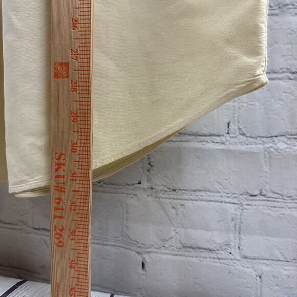 Polo Ralph Lauren Blake Cotton Button Up Shirt Mens Size XXL Yellow Short Sleeve - Picture 5 of 12